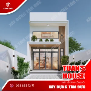Thiết Kế Thi Công Nhà Gác Lửng Long Đức Long Thành