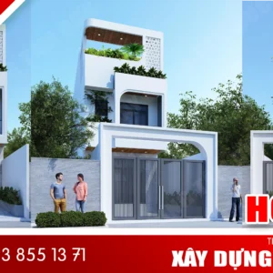 Thiết Kế Thi Công Nhà Phố Phú Mỹ Bà Rịa Vũng Tàu